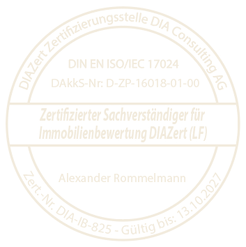 DIAZert-Zertifizierungsstempel Alexander Rommelmann