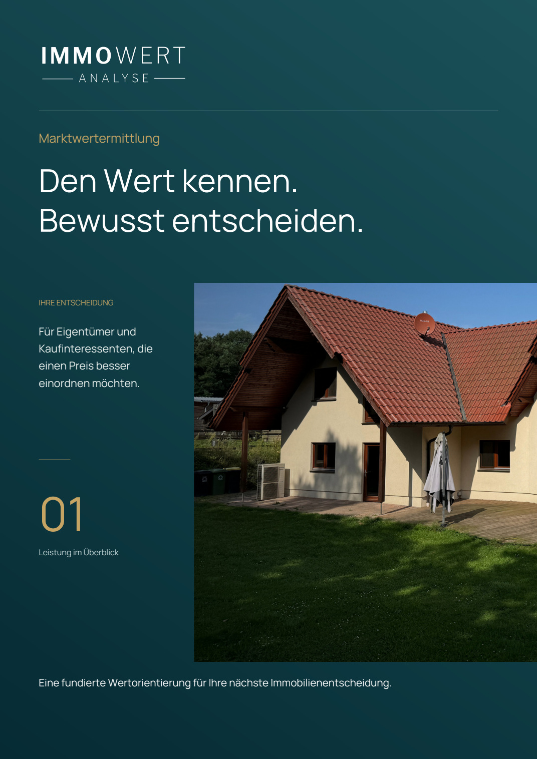 Leistungsbroschüre Marktwertermittlung
